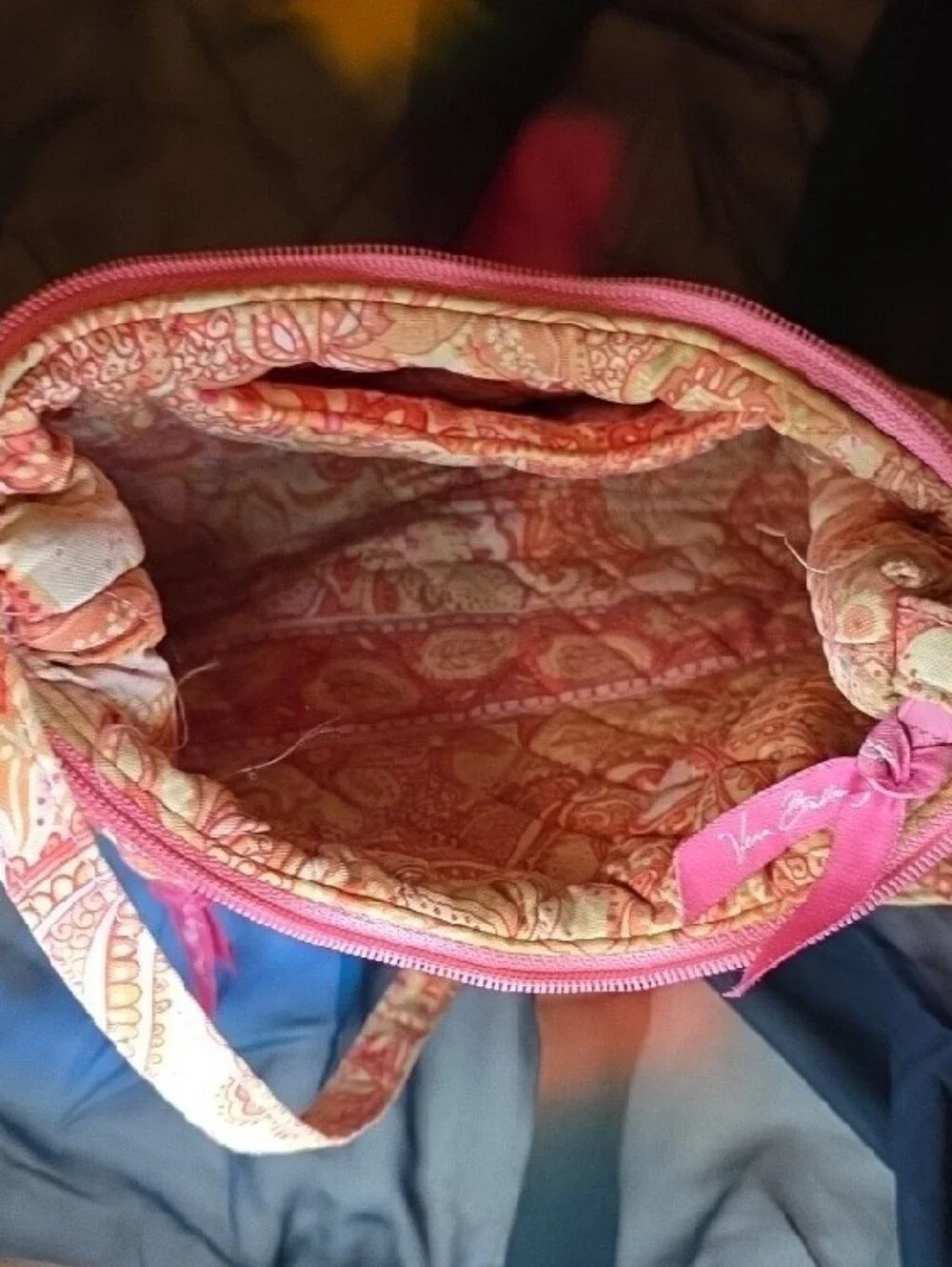 Vera Bradley Shoulder Bag In 'Sherbet'